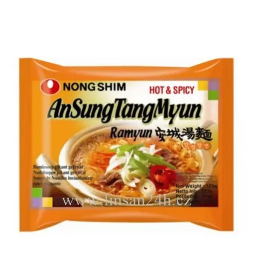 HQ NongShim 125g Ramyun AnsungT. Hot