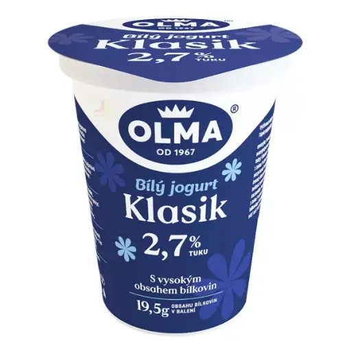 OLMA Klasik 400g Bílý Jogurt 2,7%