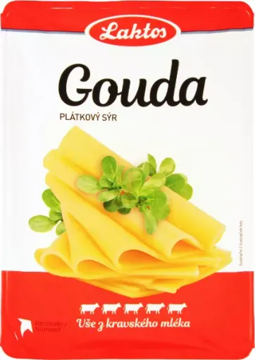 LAKTOS Sýr Plátky 100g Gouda 48%