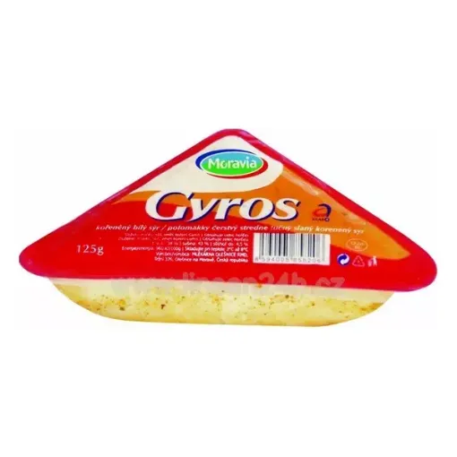 Moravia Gyros 125g Bílý Sýr s Kořením