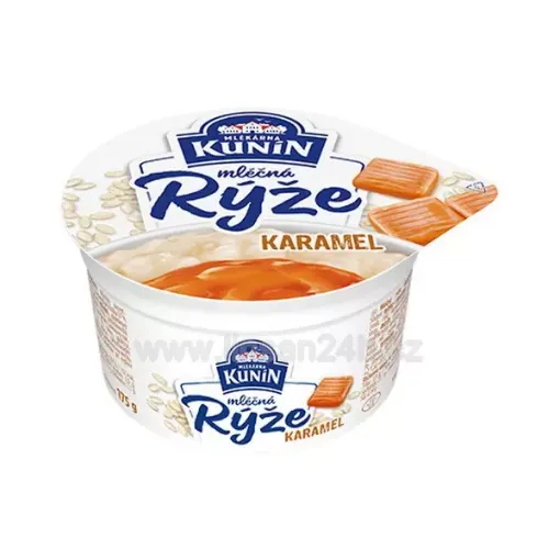 Kunín Mléčná Rýže 175g Karamel