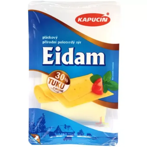 Kapucin Sýr 100g Eidam 30% Plátky