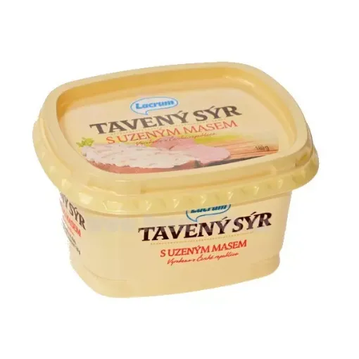 Lacrum Tavený Sýr 180g S Uzeným Masem