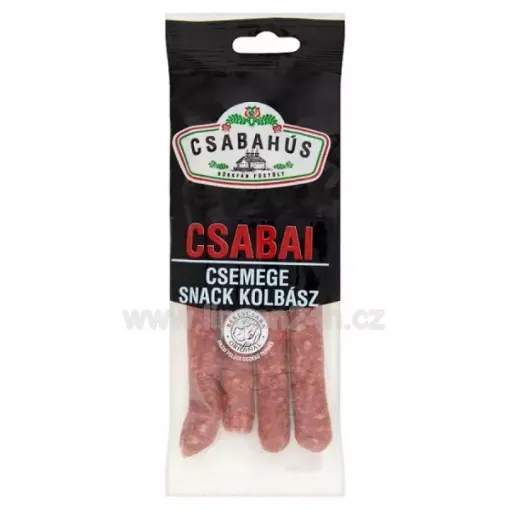 CSABAHÚS Klobása 100g Csabai Snack