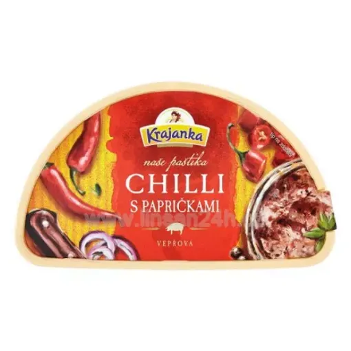 Krajanka Paštika 100g Chilli S Papričkami