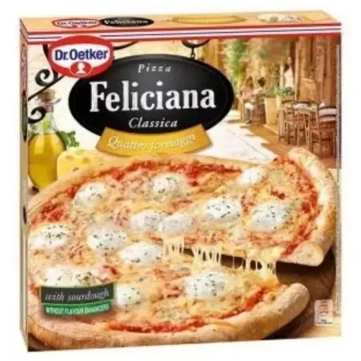 FELICIANA Pizza 325g Quatro Formaggi