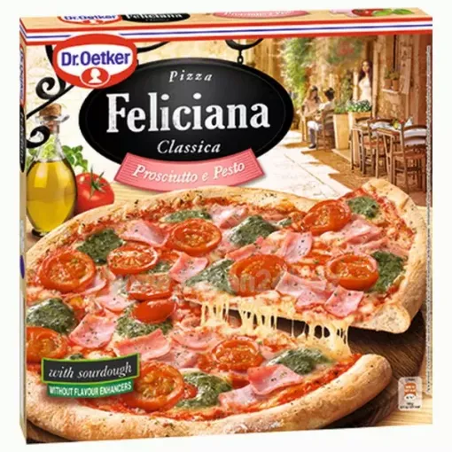 FELICIANA Pizza 360g Prosciutto Pesto