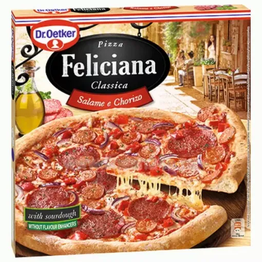 FELICIANA Pizza 320g Salame Chorizo