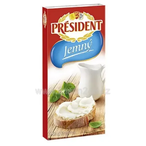 Président 150g Tavený Sýr Jemný