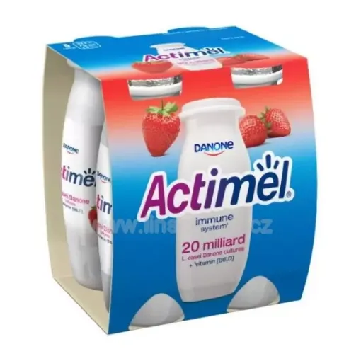 Danone Actimel 4x100g Jahoda