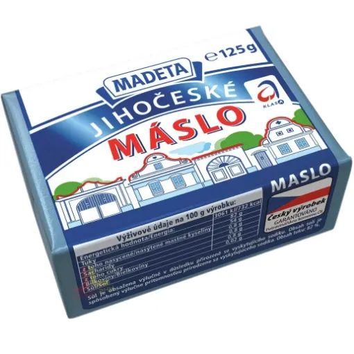 Madeta Máslo 82% 125g