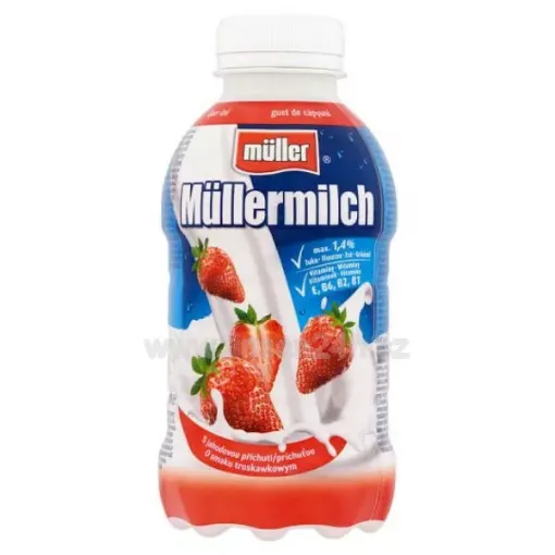 Muller Müllermilch 400g Strawberry - Jahoda