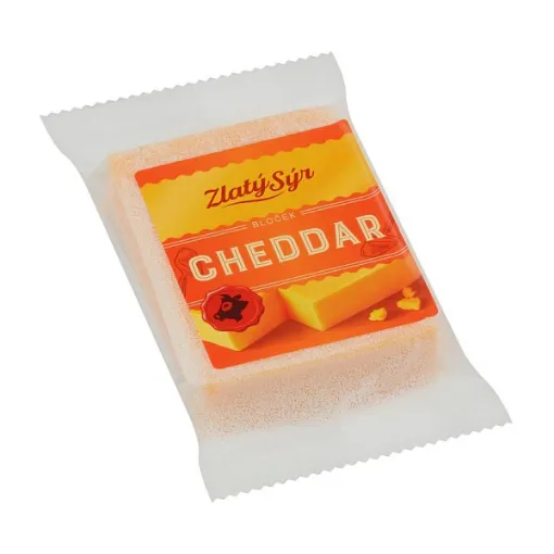 Zlatý Sýr Cheddar bloček 200g (HDB_20n)