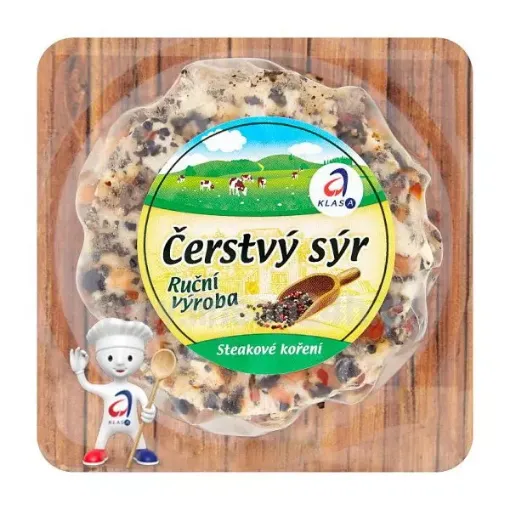 Čerstvý Sýr 100g Steakové Koření