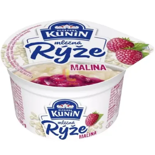 Kunín Mléčná Rýže 175g Malina