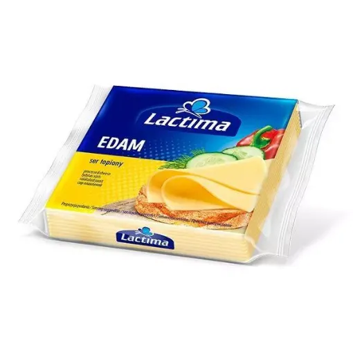 Lactima Tavený sýr plátky 130g Eidam