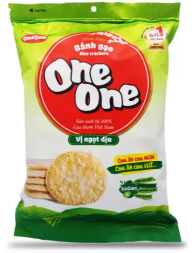 OneOne Banh Gao 150g Vi Ngot Diu - Rice Crackers