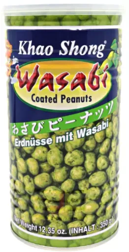 KHAO SHONG 350g Wasabi Coated Peanuts