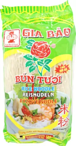 Bun Tuoi 1mm 500g Gia Bao - Tenké Rýžové Nudle