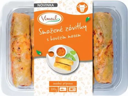 Vimeal 300g CHLAZENÉ - Hovězí Smažené jarní zavítky