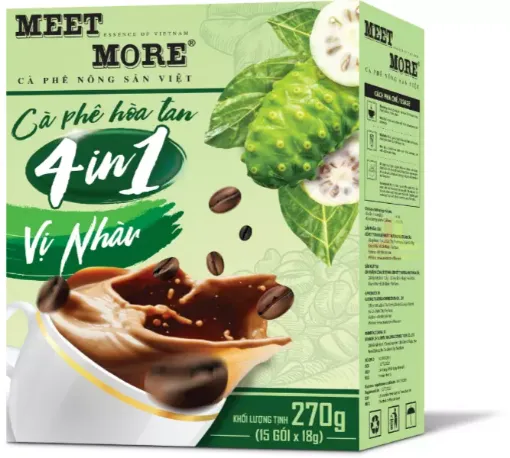 Meet More 4in1 270g Noni - Morinda (15ks x 18g)