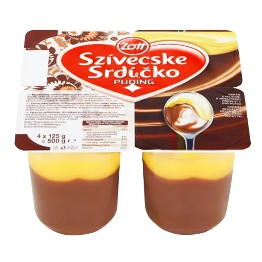 Srdíčko Puding kakaový