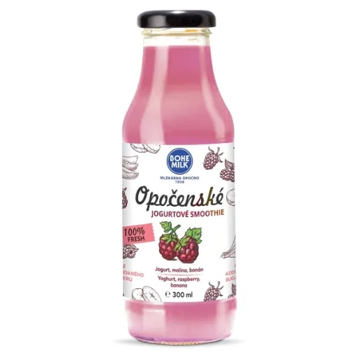 JOGURT SMOOTHIE 300ml Malina Banán