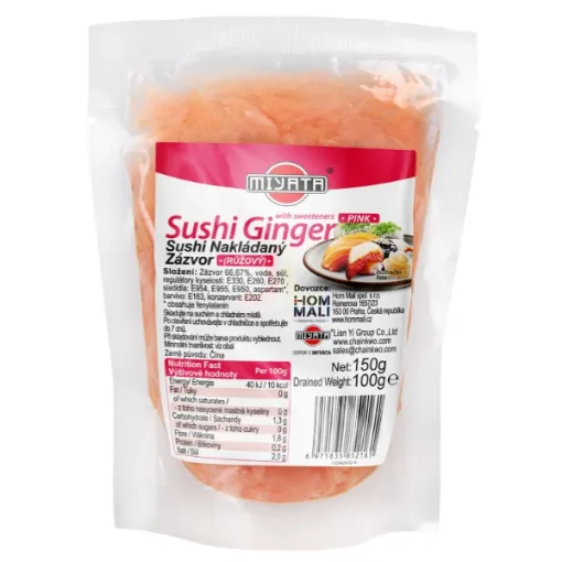 Miyata Nakládaný zázvor 150g Růžový(Gung Hong)