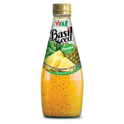 Vinut Nápoj s Bazalkovými Semínky 290ml ANANAS