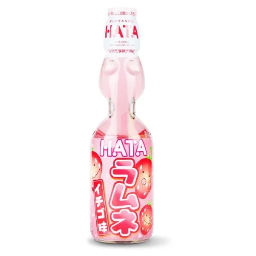 Hata Kosen Ramune 200ml Strawberry