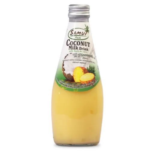 Samui Nápoj z Kokos. Mléko 290ml Pineapple