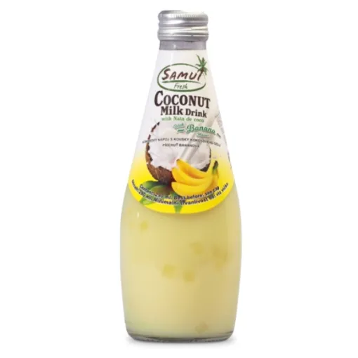 Samui Nápoj z Kokos. Mléko 290ml Banana