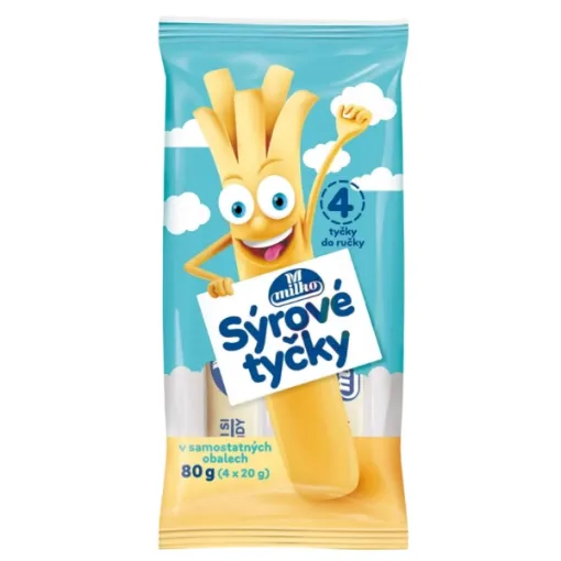 Milko Sýrové tyčky 80g (4*20g)