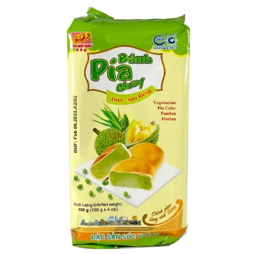 Moj Banh Pia Dong Lanh 400gr-Dua-Sau Rieng(Art:6711)