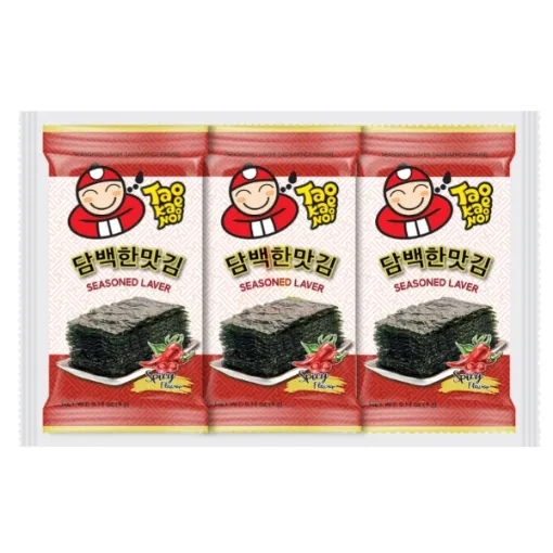Tao Kae Noi 20b*3ks*4g Roasted Seaweed Spicy