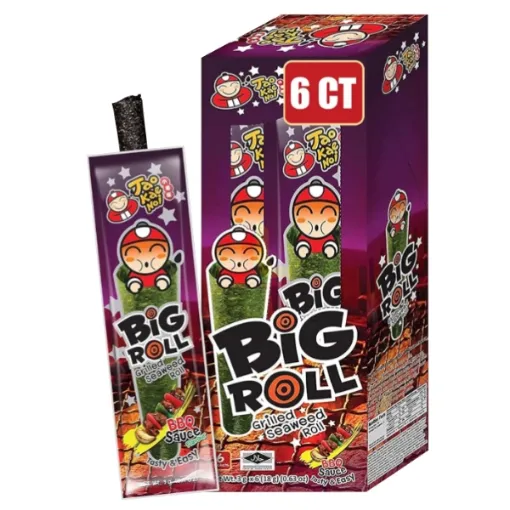 Tao Kae Noi 6*3g Grilled Seaweeb Big Roll BBQ Sauce