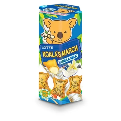 Lotte Banh Gau 37g Koala's March Vanilla Milk