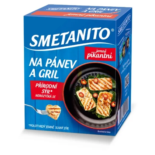 Smetanito Sýr na pánev a gril Jemně pikantní 200g