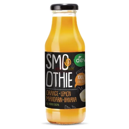 Smoothie Deva 300ml  Pomeranč, Citron, Mandarinka, Banán