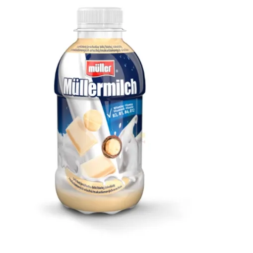 Muller Müllermilch 400g Bílá Čokoláda-Makadamia