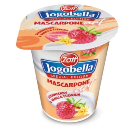 Jogobella Mascarpone 150g MIX Jahoda, Mango, Malina, Bor