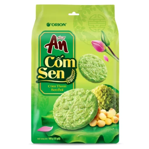 Orion VN An Banh Gao 168g Com Sen