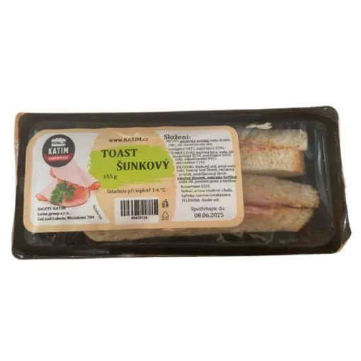 KATIM Toast 155g Šunkový