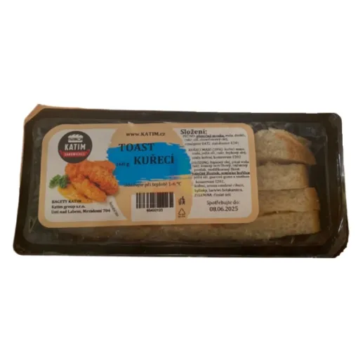 KATIM Toast 160g Kuřecí